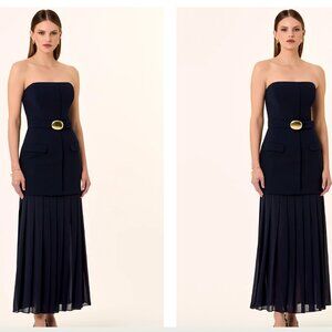 Nicholas  Reagan Dress - Ink Navy Blue sz 4